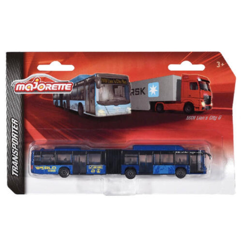 Majorette Man City Bus and Siemens Avenio Tram