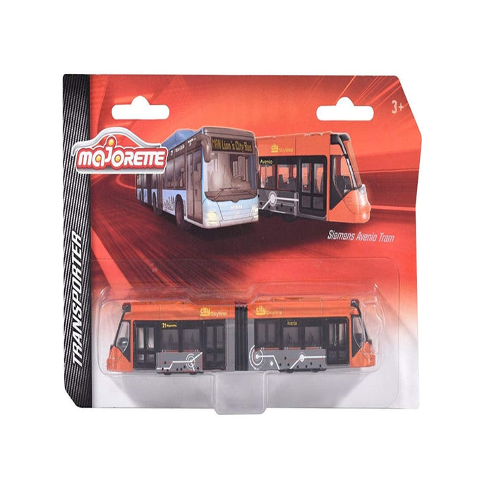 Majorette Man City Bus and Siemens Avenio Tram-Vehicles-Majorette-Toycra