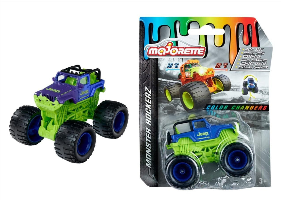 Majorette Monster Rockerz Color Changers — Toycra