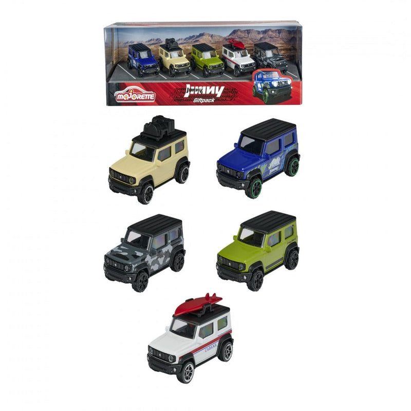 Majorette Suzuki Jimny 5 Pieces Giftpack