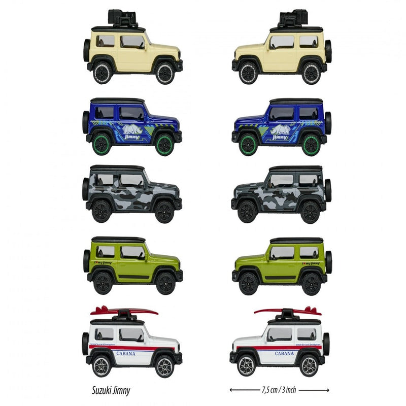 Majorette Suzuki Jimny 5 Pieces Giftpack