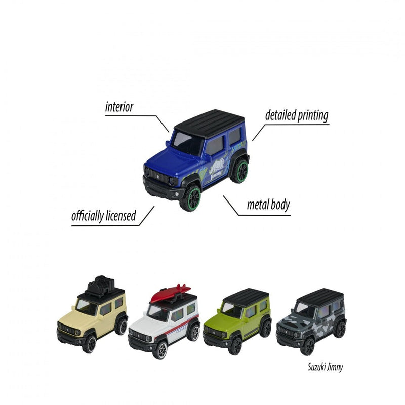 Majorette Suzuki Jimny 5 Pieces Giftpack
