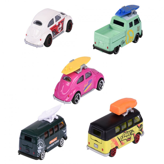 Majorette VW The Originals 5 Pieces Pack-Vehicles-Majorette-Toycra