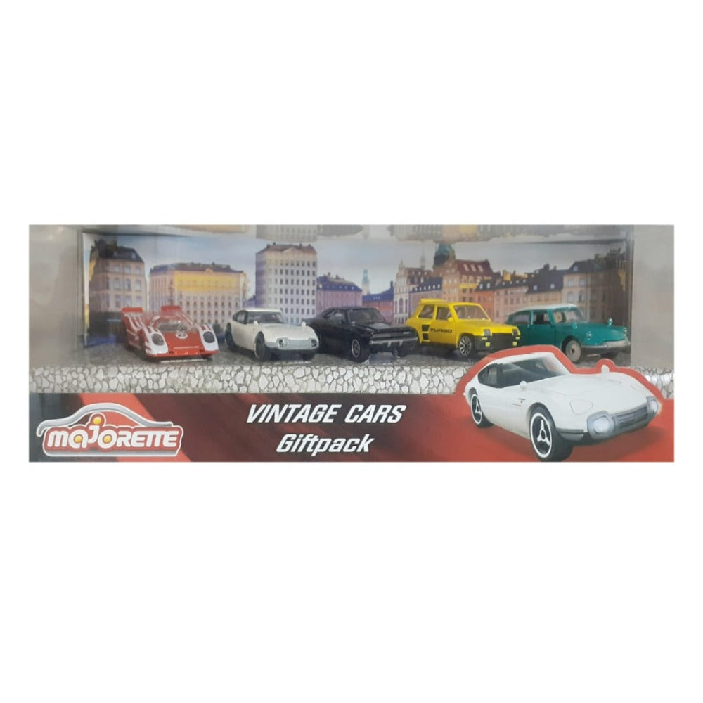 Majorette Vintage 5 Pieces Git Pack Car Set | Buy Online at Toycra