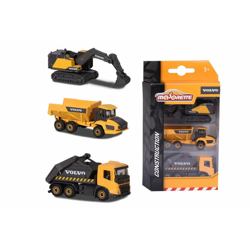 Majorette Volvo 3 Pieces Set