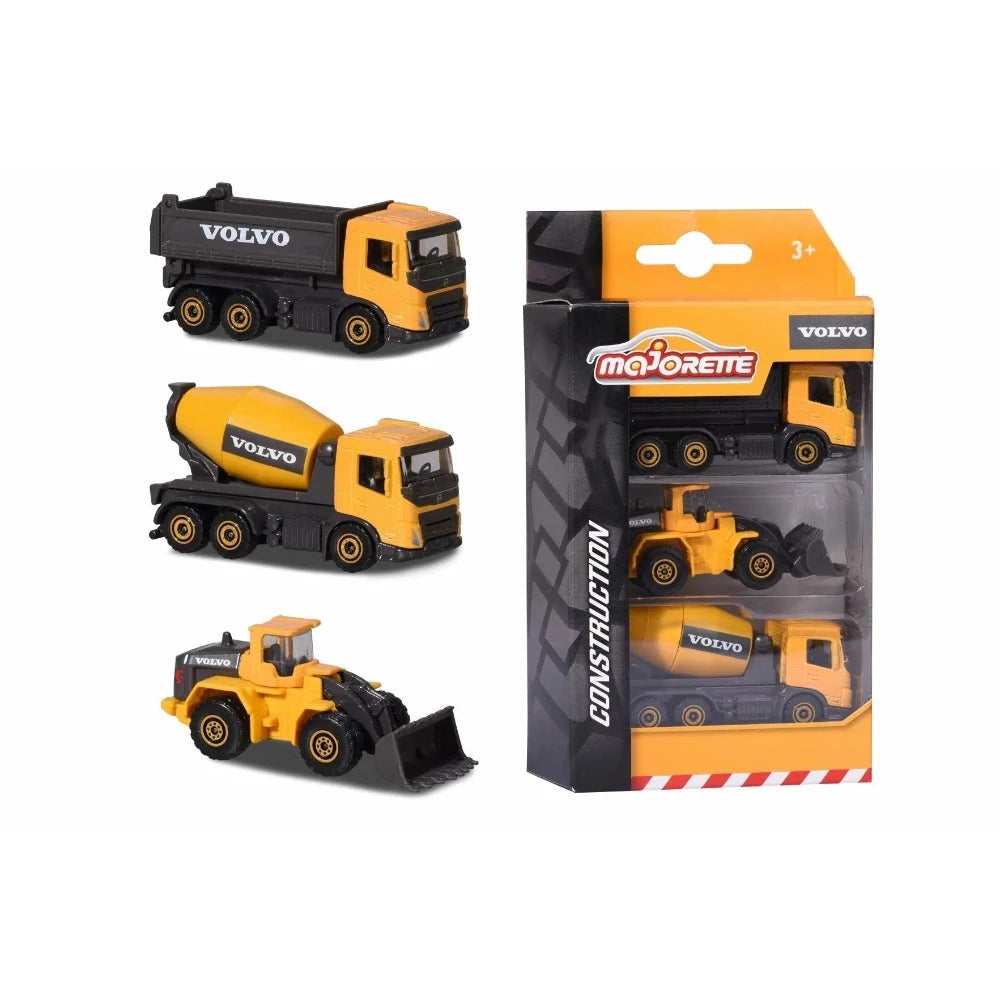 Majorette Volvo 3 Pieces Set
