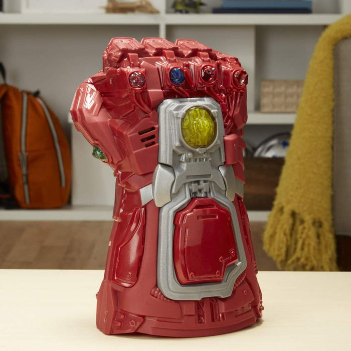 Marvel Avengers: Endgame Red Infinity Gauntlet Electronic Fist Roleplay Toy with Lights and Sounds-Action & Toy Figures-Marvel-Toycra