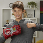 Marvel Avengers: Endgame Red Infinity Gauntlet Electronic Fist Roleplay Toy with Lights and Sounds