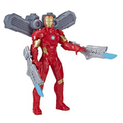 Marvel Avengers Olympus Series Iron Man Action Figure, 9.5-Inch Scale Action Figure Toy, Includes 3 Premium Accessories