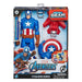 Marvel Avengers Titan Hero Series Blast Gear Captain America, With Launcher, 2 Accessories and Projectile-Action & Toy Figures-Marvel-Toycra