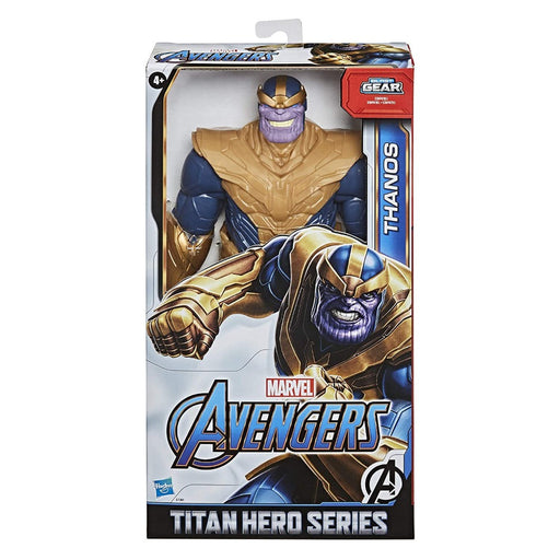 Marvel Avengers Titan Hero Series Blast Gear Deluxe Thanos Action Figure, 12-Inch-Action & Toy Figures-Marvel-Toycra