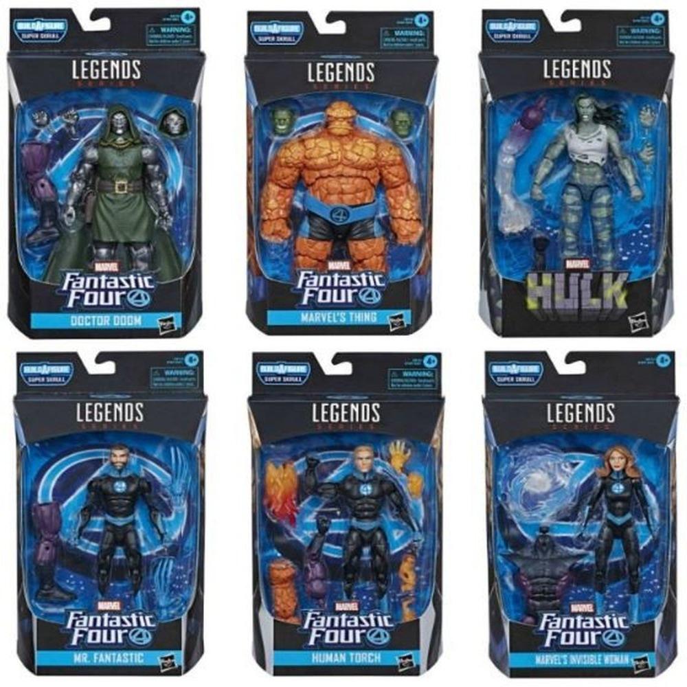 MARVEL LEGENDS スルト Marvel Legends Fantastic Four Super Skrull Series Set of 6 | Buy