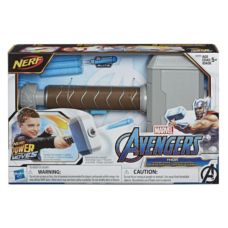 Marvel Nerf Power Moves Avengers Thor Hammer
