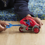 Marvel Spider-Man: Spider-Man Stunt Vehicle 6-Inch-Scale Super Hero Action Figure And Vehicl