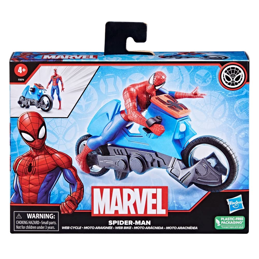 Marvel Spider-Man Web Cycle Toy — Toycra