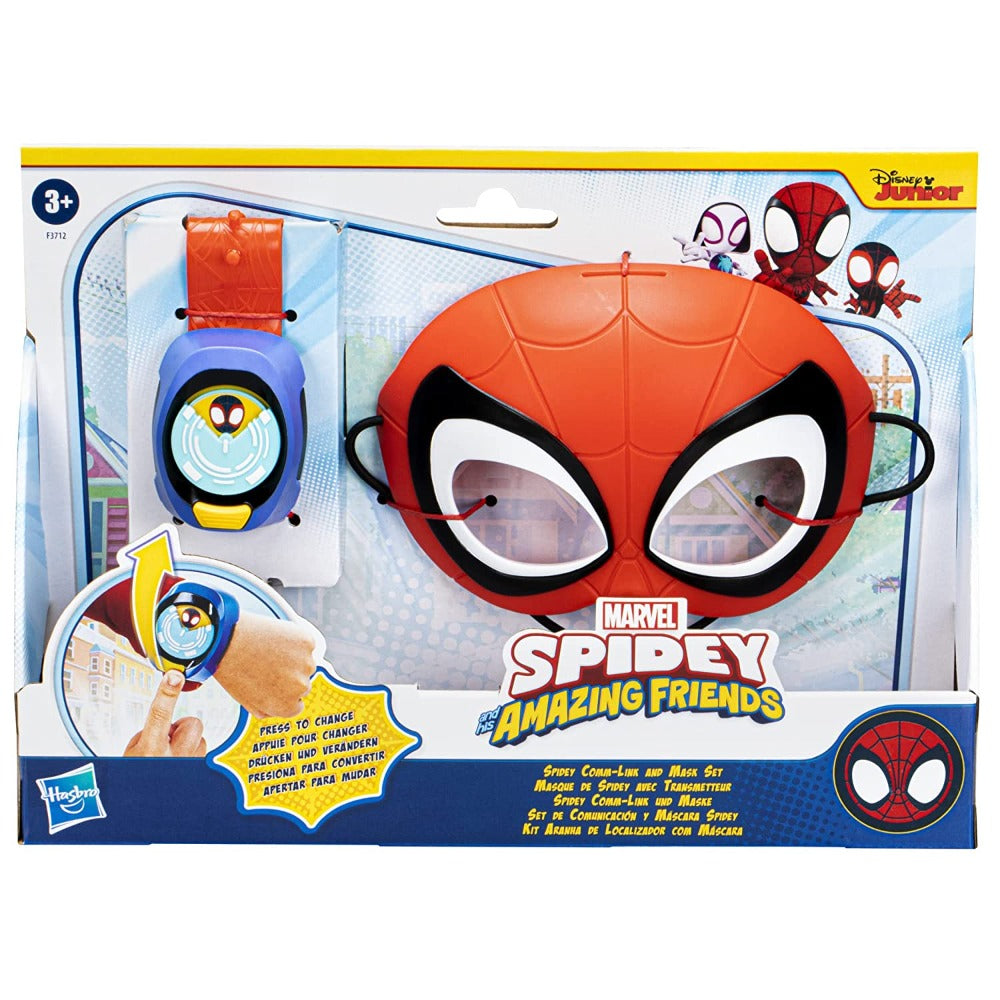 Marvel Spidey and His Amazing Friends Spidey Comm-Link and Mask Set ...