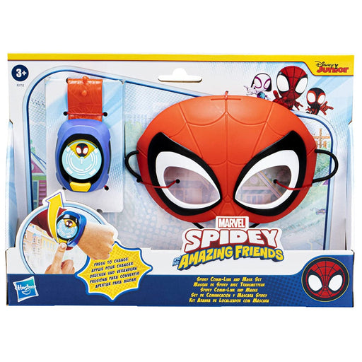 Marvel Spidey and His Amazing Friends Spidey Comm-Link and Mask Set-Action & Toy Figures-Marvel-Toycra