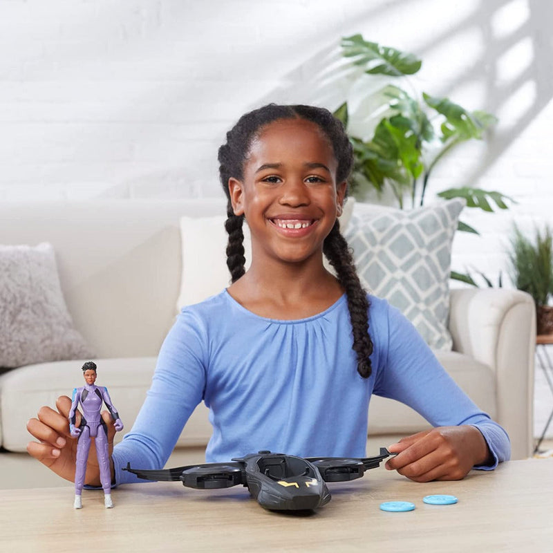 Marvel Studios' Black Panther Wakanda Forever Vibranium Blast Sunbird with 6-Inch Shuri Action Figure