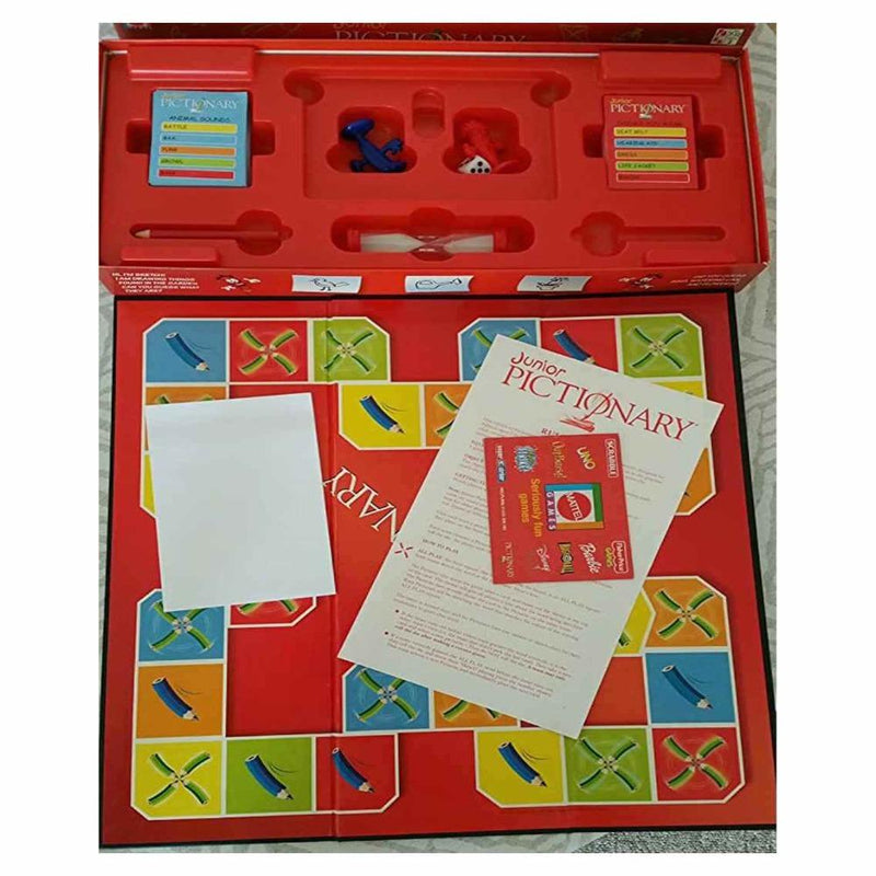 Mattel Junior Pictionary Board Game