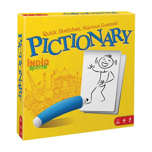 Mattel Pictionary India Special Board Game-Board Games-Mattel-Toycra