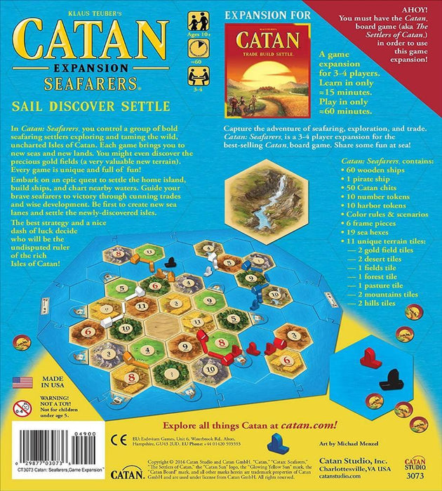 Mayfair Games Catan Expansion: Seafarers-Board Games-Asmodee-Toycra