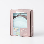 Miniware First Bite Suction Bowl With Spoon Feeding Set