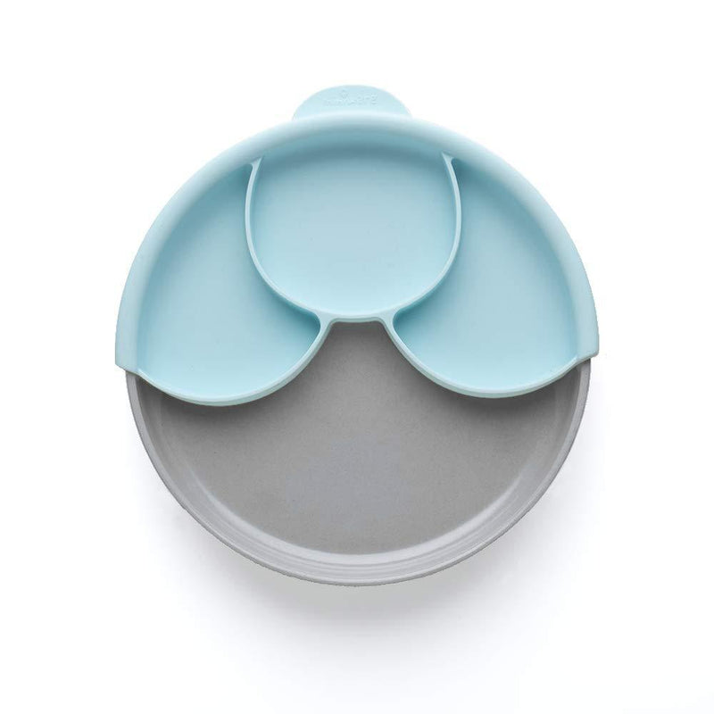 Miniware Healthy Meal Suction Plate with Dividers Set