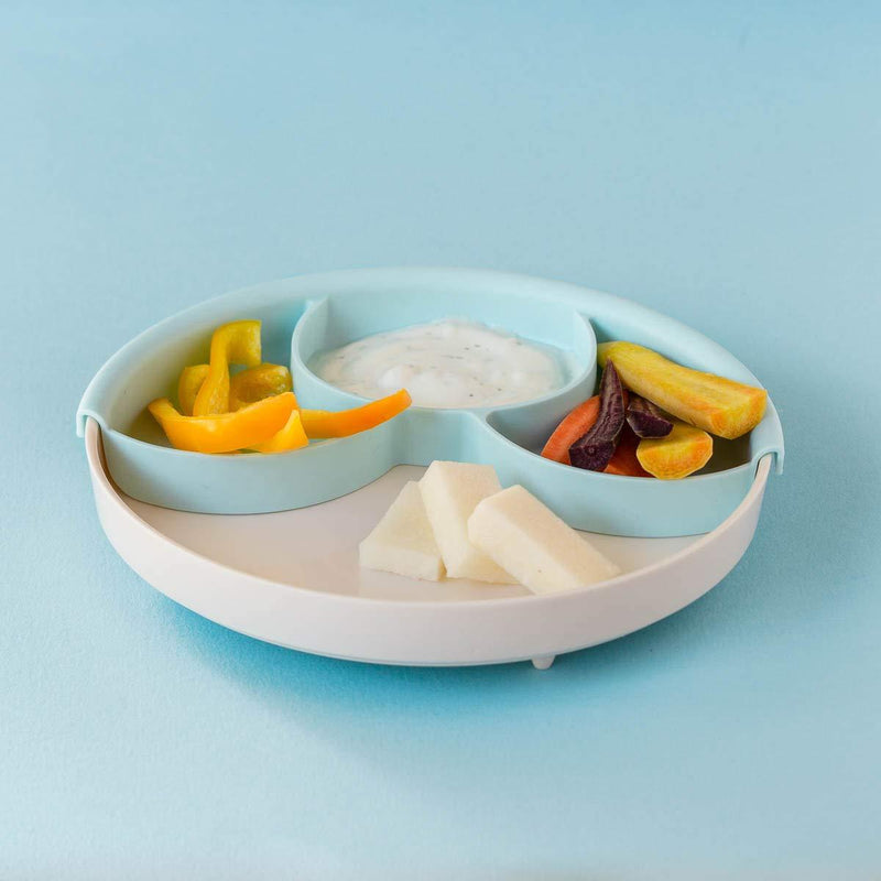 Miniware Healthy Meal Suction Plate with Dividers Set