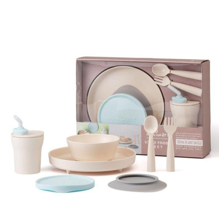 Miniware Little Foodie All-in-one Feeding Set-Mealtime Essentials-Miniware-Toycra