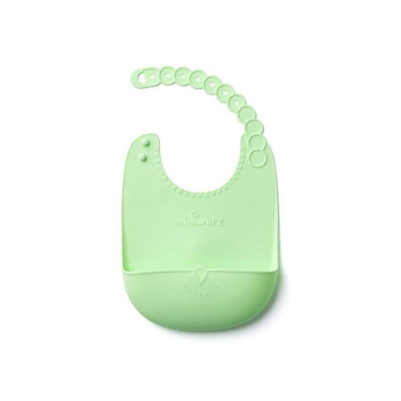 Miniware Roll and Lock Silicone Bib