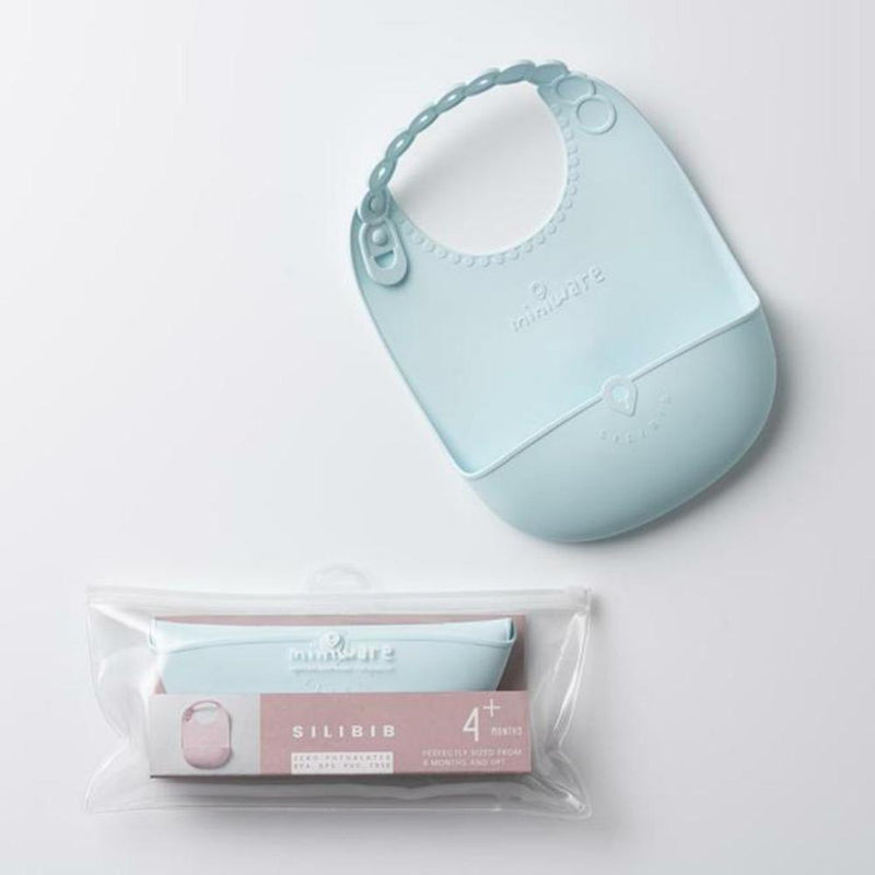 Miniware Roll and Lock Silicone Bib
