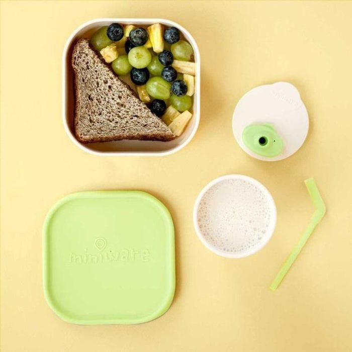 Miniware Sip & Snack- Suction Bowl with Sippy Cup Feeding Set-Mealtime Essentials-Miniware-Toycra