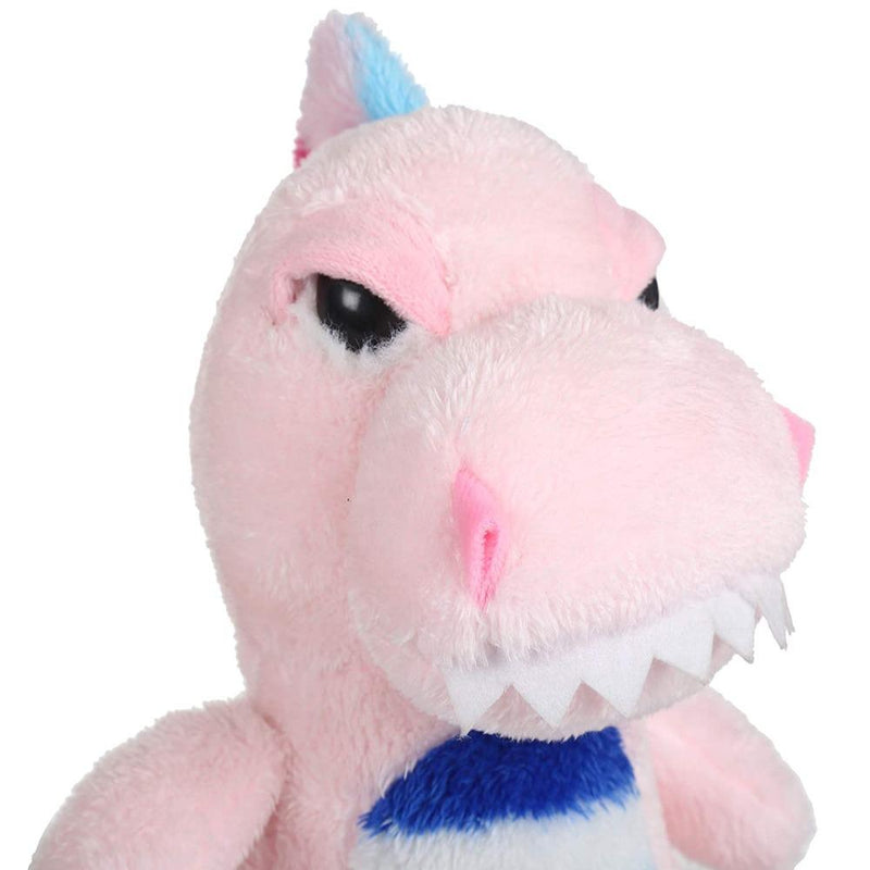 Mirada 23cm Dinosaur in Multicolor - Pink