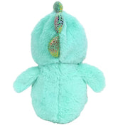 Mirada 23cm Hoodie Penguin - Turquoise Dinosaur