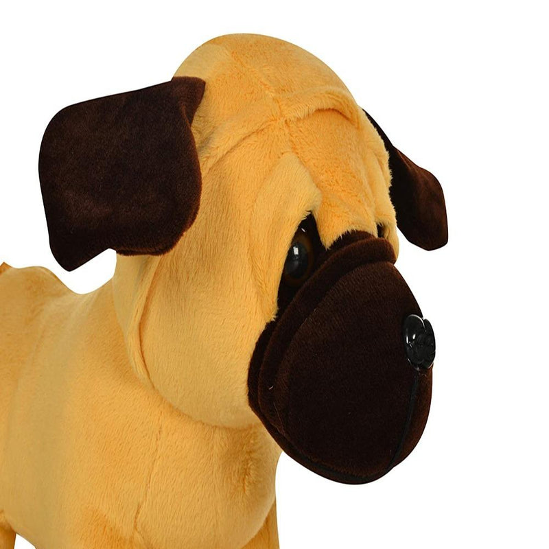 Mirada 25cm Dog Soft Toy - Brown