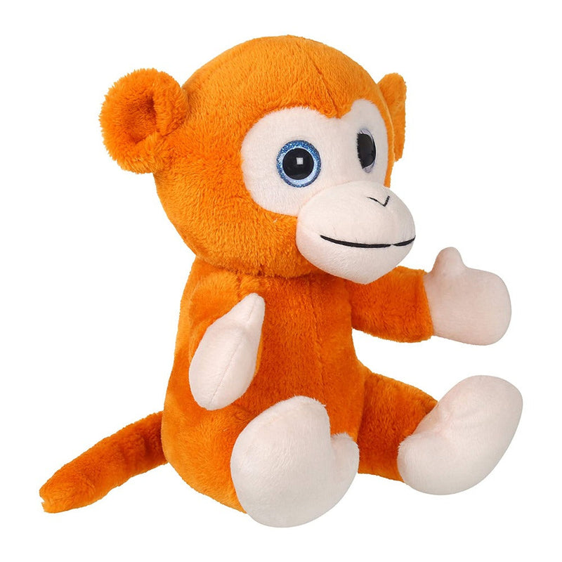 Mirada 25cm Monkey with Glitter Eye Soft Toy