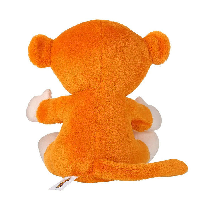 Mirada 25cm Monkey with Glitter Eye Soft Toy-Soft Toy-Mirada-Toycra
