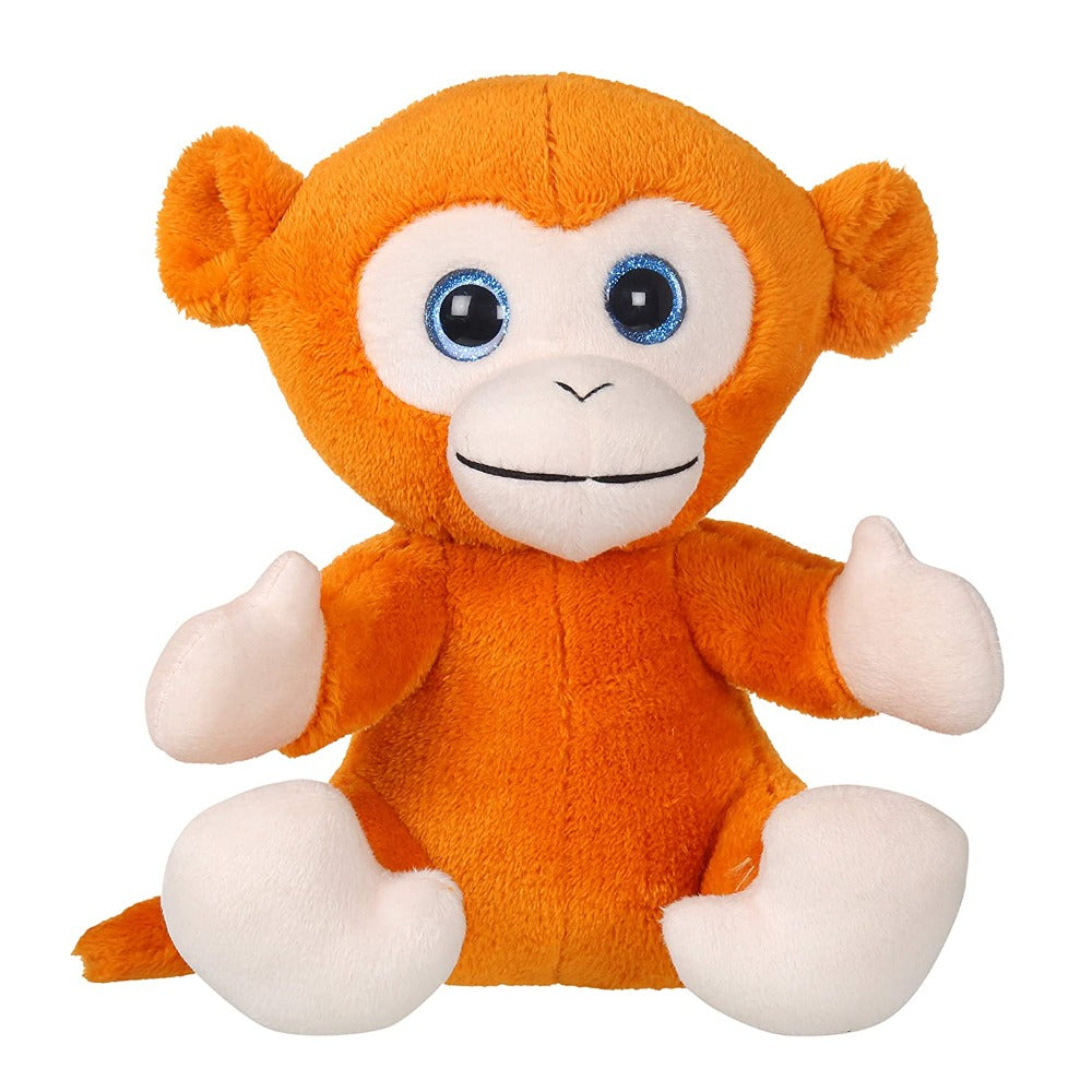 Orange monkey cheap stuffed animal