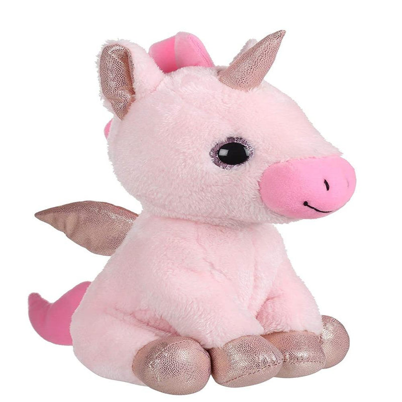 Mirada 25cm Unicorn with Glitter Horn Soft Toy - Pink