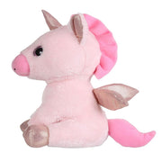 Mirada 25cm Unicorn with Glitter Horn Soft Toy - Pink