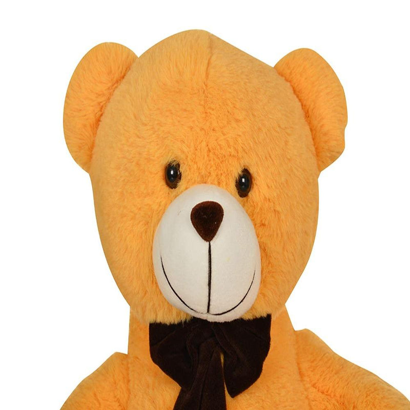 Mirada 33cm Sitting Teddy Bear with Tie Soft Toy - Brown