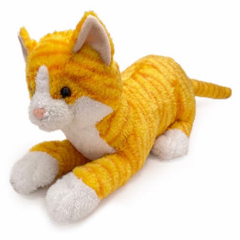 Mirada 35cm Lying Cat - Yellow
