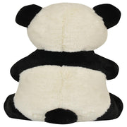 Mirada 35cm Sitting Panda Soft Toy - Black & White