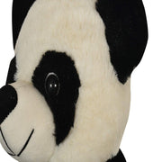 Mirada 35cm Sitting Panda Soft Toy - Black & White
