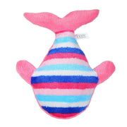 Mirada 40cm Narwhal with Glitter Eye Soft Toy -Dark Pink