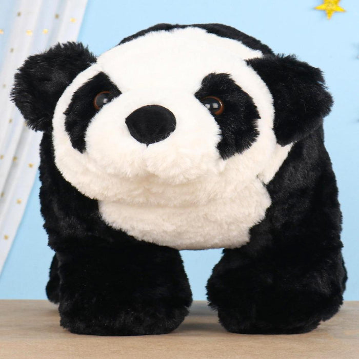 Mirada 40cm Standing Panda - Black-Soft Toy-Mirada-Toycra