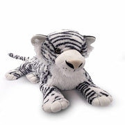 Mirada 45cm Sitting White Tiger Soft Toy