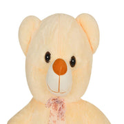 Mirada 60cm Floppy Teddy Bear Soft Toy-Butter Yellow