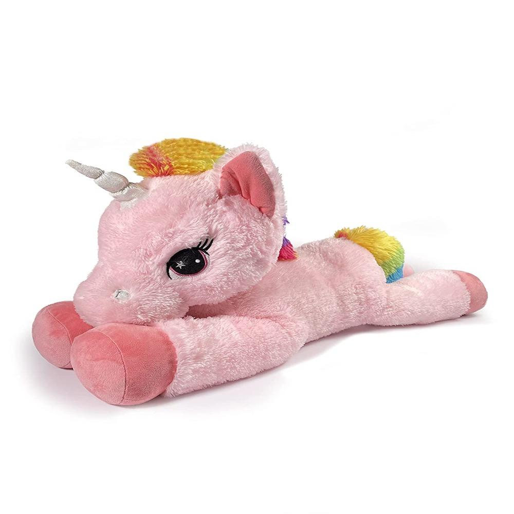 Mirada 70cm Floppy Unicorn -Pink — Toycra