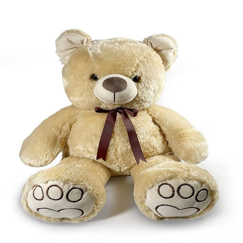Mirada 80cm Floppy Jumbo Teddy Bear - Beige